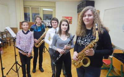 Srečanje saksofonistov in klarinetistov ZPGŠ