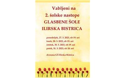 Šolski nastopi