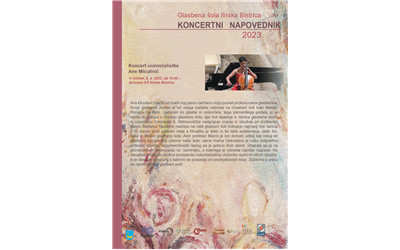 Koncert violončelistke Ane Miculinić – Koncertni napovednik dogodek št. 3
