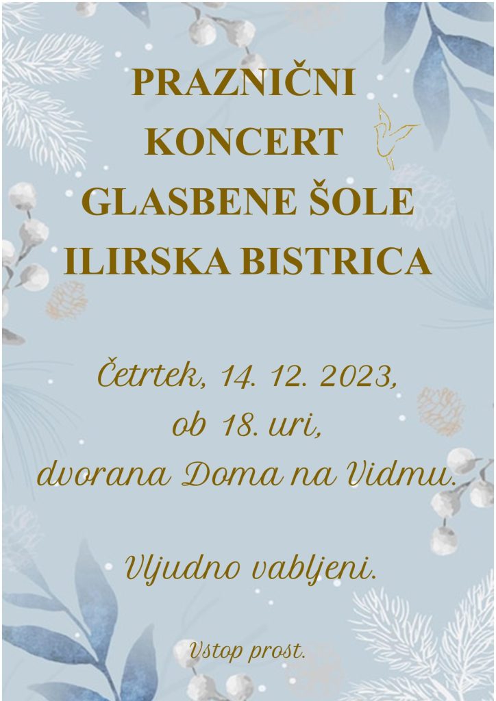 Praznični koncert 2023