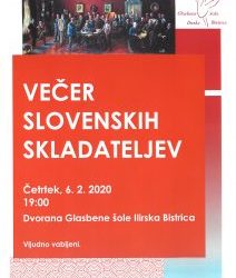 Večer slovenskih skladateljev
